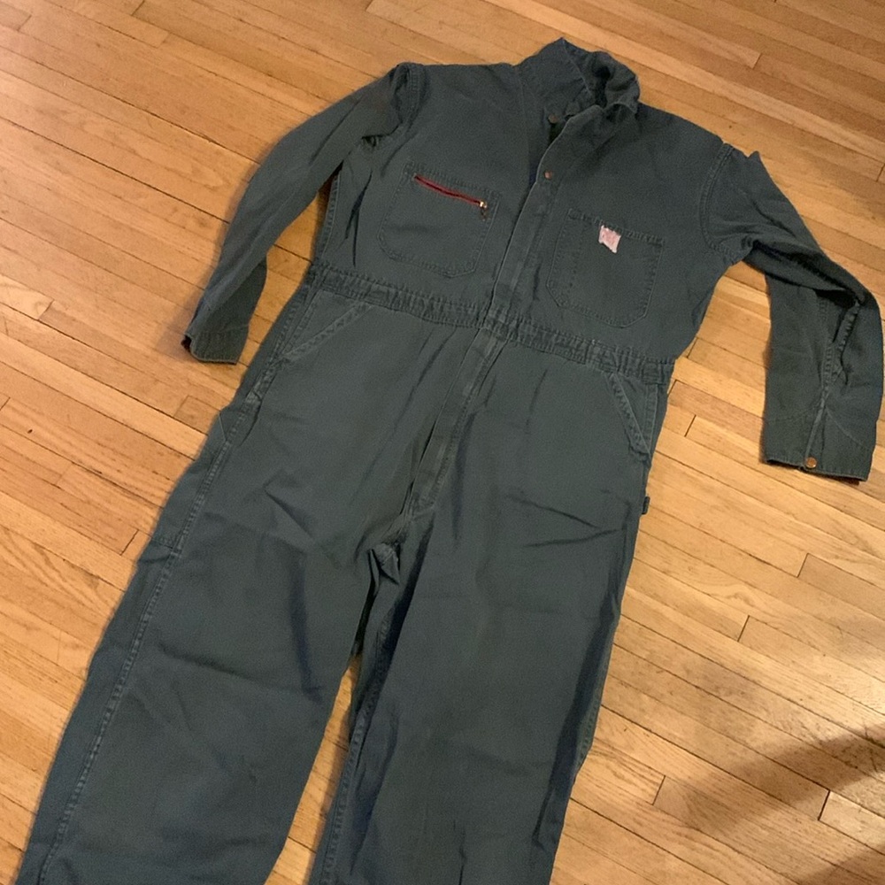 Vintage Gray Men’s Rail Chief Coveralls